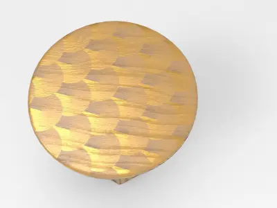Jima Side Table Low-poly 3D model