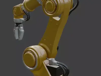 Robotic Arm 3D Model 3D model