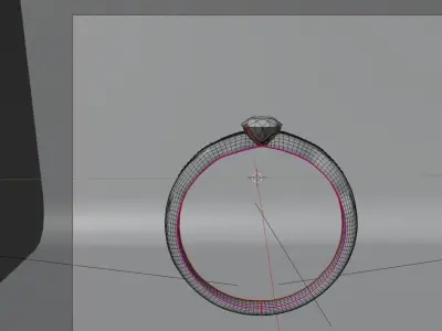 Emerald Ring Free 3D model