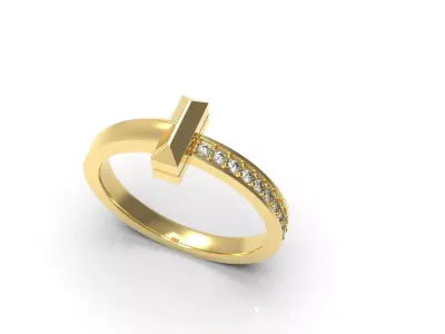 Tiffany ring 3d Model 3D print model