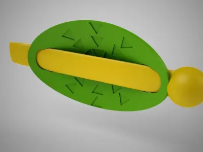 Hairgrip toy 3D print model