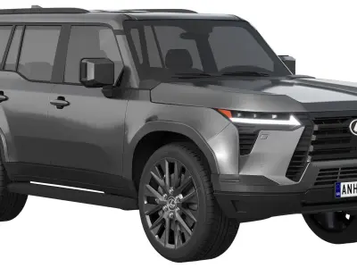 Lexus GX 2024 3D model