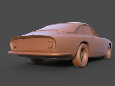 Ferrari 250 GT Berlinetta Lusso 3D print model