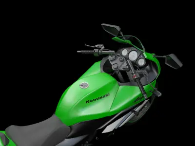Kawasaki Ninja 250R 3D model
