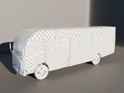 Matatu Minibus 3D model