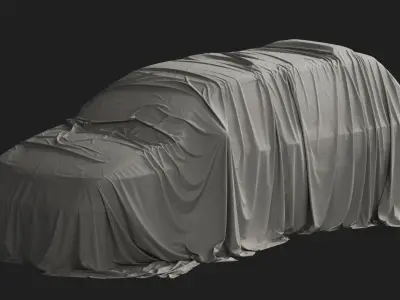 Ordinary Car Cover 09 3D model