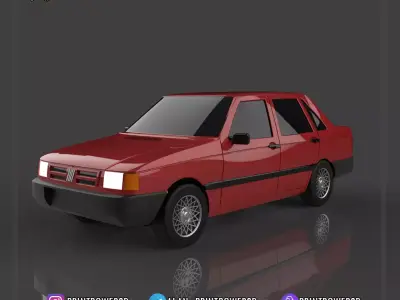 Fiat Duna for 3D printing 3D print model