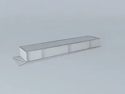 Garages in Meštrović square II Free 3D model