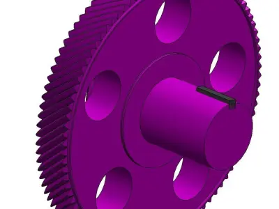 TWO STROKE ENGINE 3D model