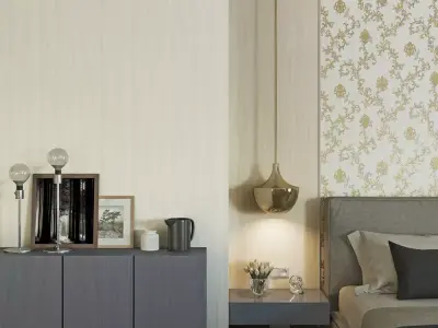 Elegant Cream Woven Wave Wallpaper  Texture