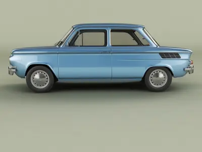 NSU Prinz TT 3D model