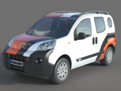 Citroen Nemo Concetto 2012 3D model