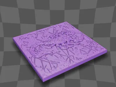 The scorpion decoration  3D print model