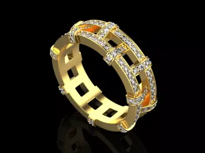 ring print model 0202 3D print model