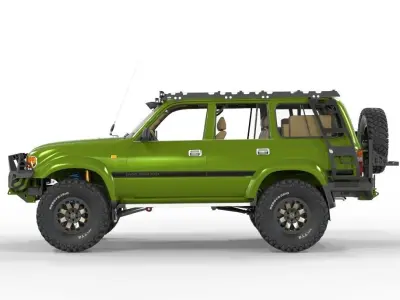 Generic Land Cruiser Serie 80 1997 Off Road Edition  3D model
