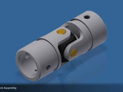 Universal Joint 3D print model