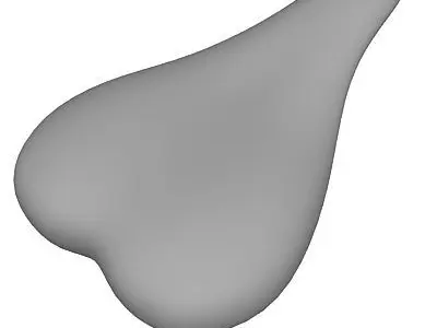 3D Bike Seat  3D model