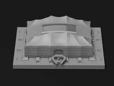 Al Bayt stadium 3d print 3D print model