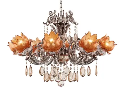 MD 89320-8 Osgona Chandelier 3D model