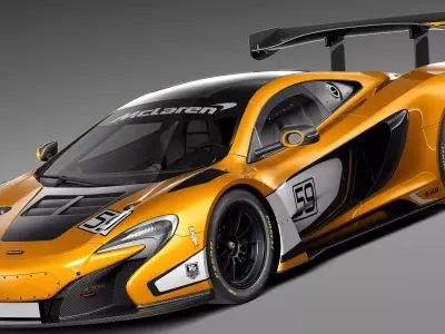 Mclaren 650S GT3 2015 3D model