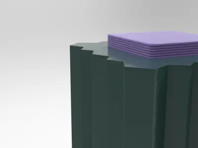 Mui Decorative Box Low-poly 3D model