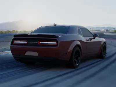 Dodge Challenger SRT Demon 3D model