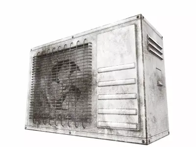 Air conditioner outdoor 6b 3D model