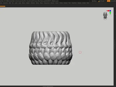 vase 3d print 466 3D print model