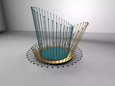 Incipit Lab Bloom  Center Table 3D model