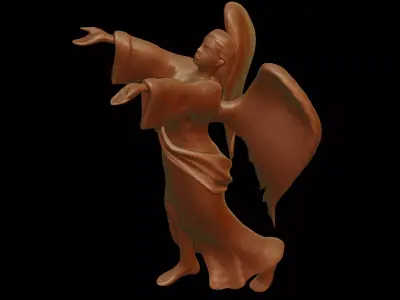 Angel Miniature 3D print model