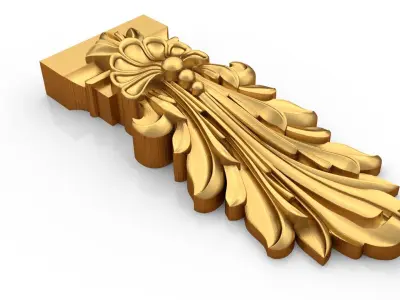  Corbels STL 01 3D print model