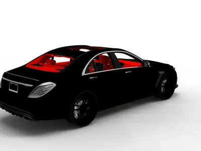 Mercedes-Benz S-Class W222  3D model