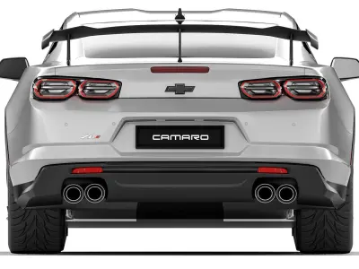Chevrolet Camaro ZL1 1LE 2019 3D model