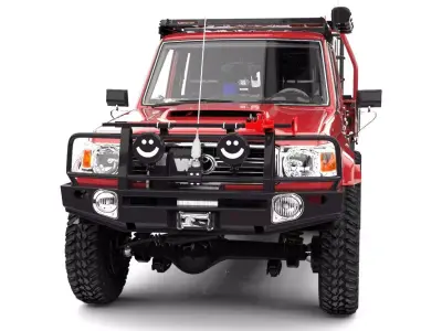 TOYOTA LAND CRUISER J79 HEMBRITA ARB  Low-poly 3D model