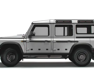 INEOS Grenadier Trialmaster Station Wagon 2023 3D model