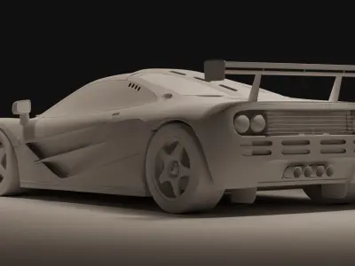 McLaren F1 LM 3D model