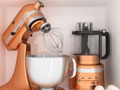 Kitchen Appliance 002 3D model 3D model