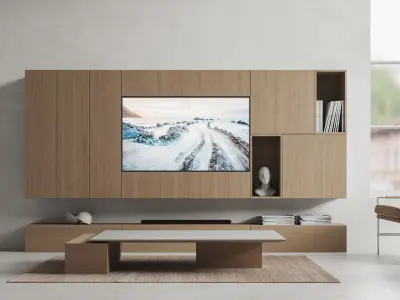 Modern Loft Living Room Scene 3ds Max  Corona Renderer 3D model