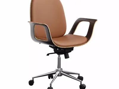 Office chair 02 3D model purchase