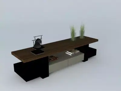 AUSTIN bookshelf Free 3D model