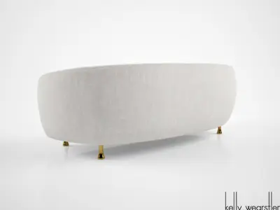 Kelly Wearstler Lucien Sofa 3D model