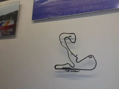 mjs2210 F1 2025 24 circuits for 3D printing 3D print model