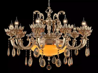 MD 89325-10-3 Osgona Chandelier 3D model