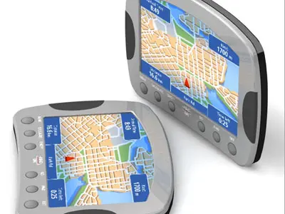 Gps device 3D model