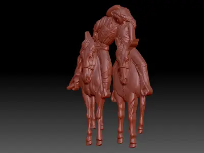 Cowboy 3D print model