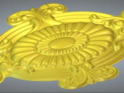 3D model of carved products 3D model