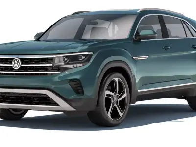 Volkswagen Atlas Cross Sport 2021  3D model