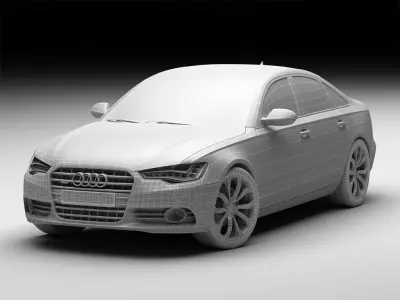 Audi A6 2012 3D model