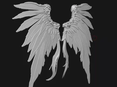 Wings 3D print model