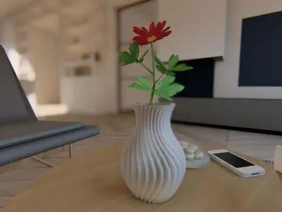 AvantConcept Parametric Vase 3D Printable 3D print model